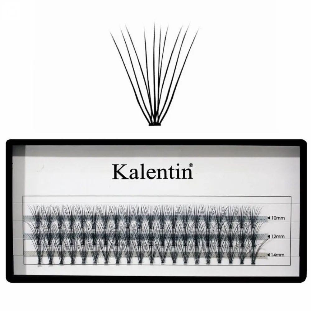 Kalentin Extensiones De Pestañas En Mechones C 0,10 MIX